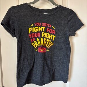 Charlie Hustle Kids Kansas City Chiefs Tee - Charcoal with Red and Yellow Design